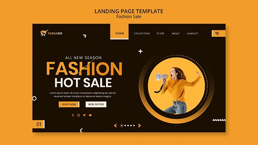 shopify website