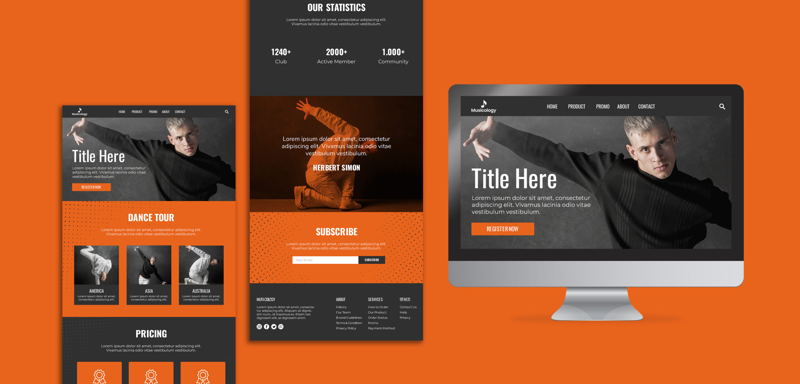 wordpress website design template